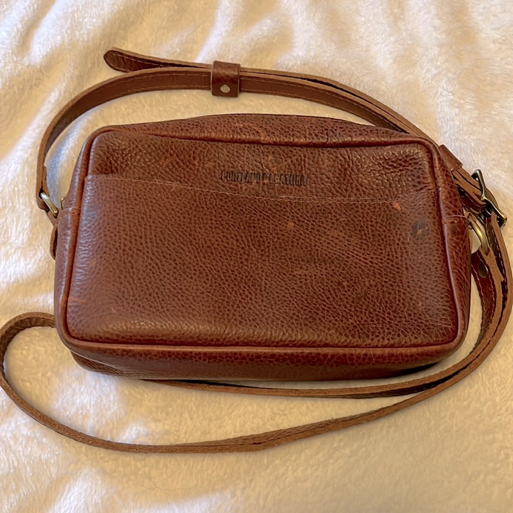Portland Leather AP Crossbody Toaster Bag